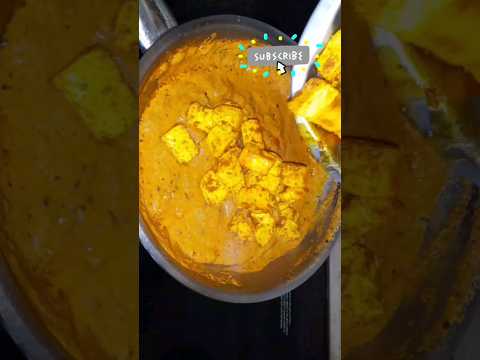 paneer curry recipe😋పన్నీర్ కర్రీ #subscribe #youtubeshorts #shorts #viralshorts #trendingshorts