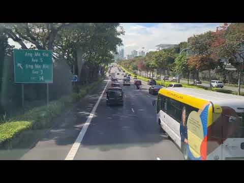 Bus 857 - POV double decker- Lentor to St Andrew Village