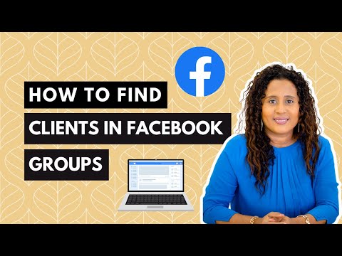 How to Find Clients in Facebook Groups