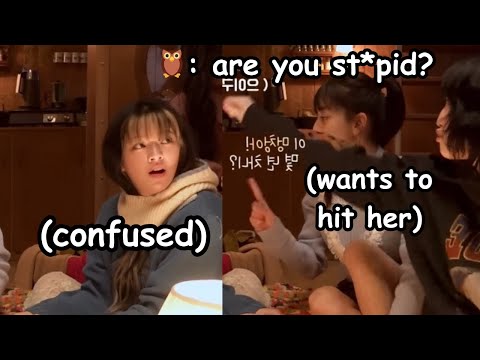 twice momo & jihyo scolding jeongyeon after hearing this *momo almost hit her*