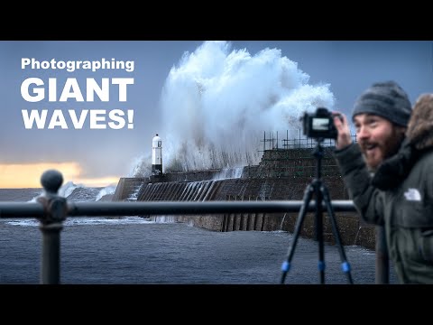 Photographing HUGE Waves!!