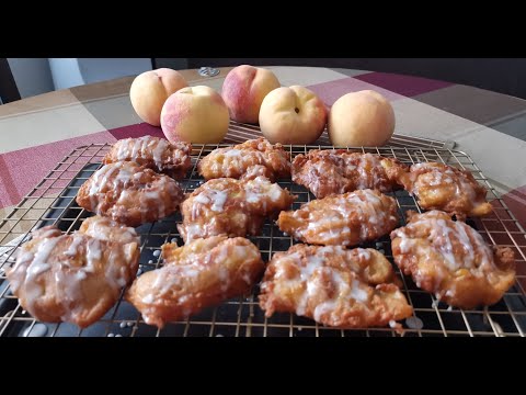 HOW TO COOK PEACH FRITTERS I Delicious Peach Fritters Recipe