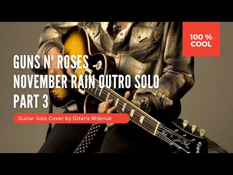 Guns n’ Roses - November Rain - Outro Solo #shorts #gunsnrosescover