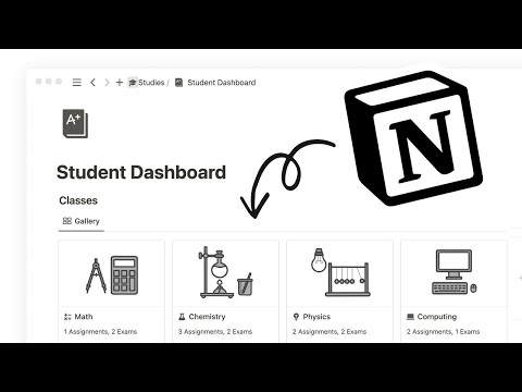 How to use Notion for School (2024 Free Template)