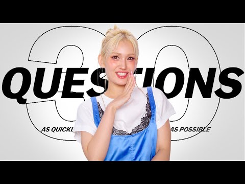 チョン・ソミが30の質問に答えてみた！（日本語字幕）JEON SOMI Answers 30 Questions As Quickly As Possible