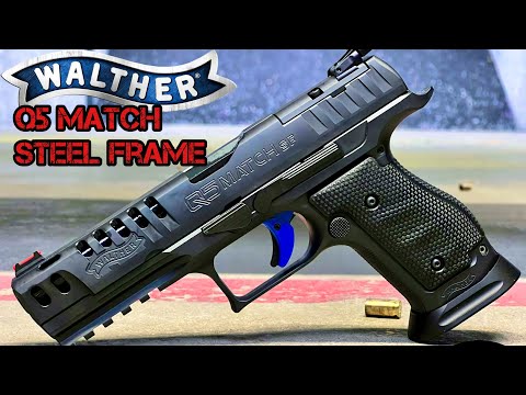 Walther Pistol - Q5 Match Steel Frame Professional - Must See!