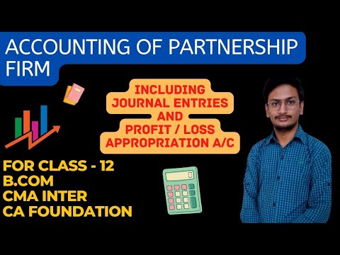 FUNDAMENTALS - ACCOUNTING FOR PARTNERSHIP FIRM // LECTURE-1      ( PART-A )