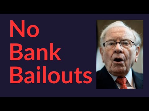 No Bank Bailouts (Ever)