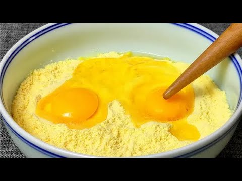 Eat More Cornmeal This Summer: 2 Eggs Make It Sweeter Than Bread!