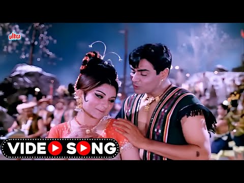 60s Hinid Song - Aaj Ko Junli Raat Maa | Lata Mangeshkar, Mohammed Rafi | Sharmila Tagore | Old Song