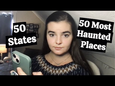 ASMR The Most Haunted Place in Every U.S. State | 50 Haunted Stories