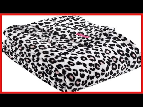 Betsey Johnson | Fleece Collection | Blanket - Ultra Soft & Cozy Plush Fleece, Lightweight & Warm