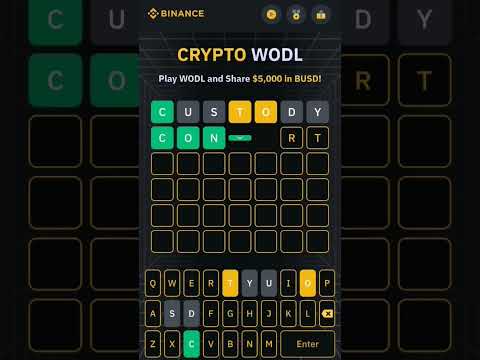 BINANCE TODAY WODL ANSWERD | BINANCE 7 WORDS WODL ANSWER