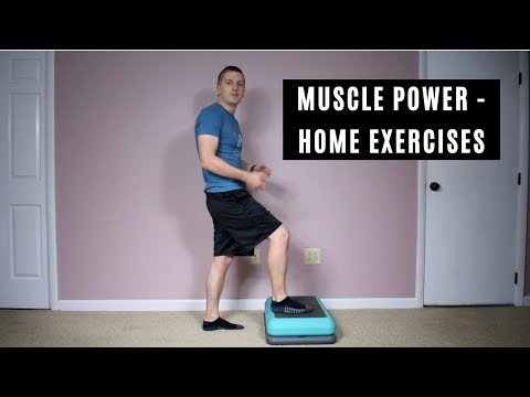 Knee Replacement - 3 Home Exercises For Muscle Power