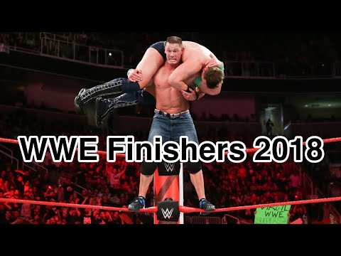 WWE All Finishers 2018 (male)