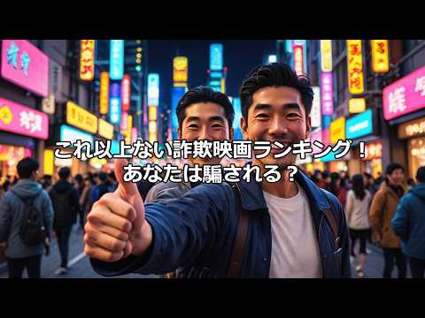 【映画ランキング】これを見逃すな！日本の詐欺師映画トップ10