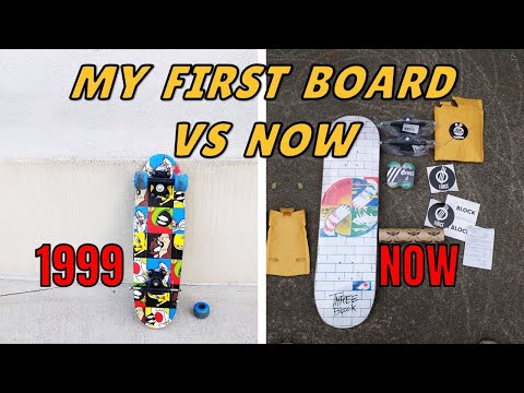 Do you remember your first skateboard?