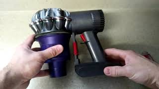 How to clean a Dyson V6 cordless vaccum cleaner