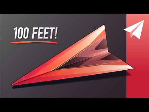 FLIES 100 PLUS FEET!!! How to Make a Paper Airplane that Flies Really Far — Blade