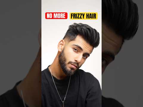 How To Style Dry, Frizzy Hair! Men’s Hair Tips 2024 #dryhair