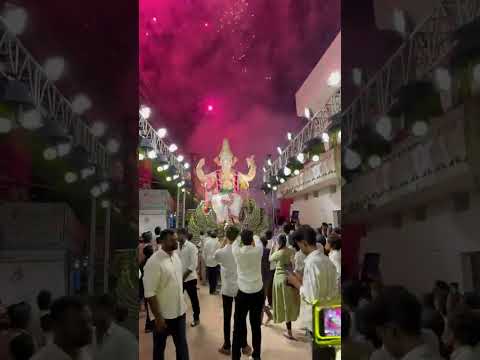 Ganesh ji Entry in Medchal Streets || #ganesh #bappa #2024 #shorts