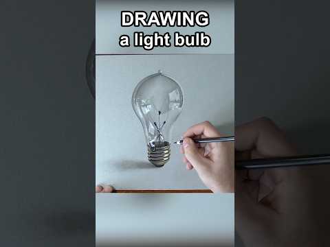 How to draw a lightbulb