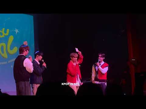 B.D.U 비디유 Tour for Wishpool: Flash & Light in NJ 2024.08.16 MENT Guessing Game PT 2 [fancam 직캠]