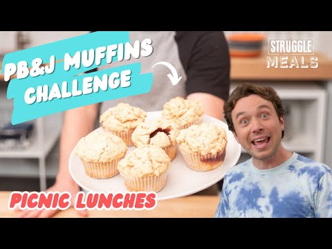 PB&J Muffins - A modern twist on a Classic Recipe