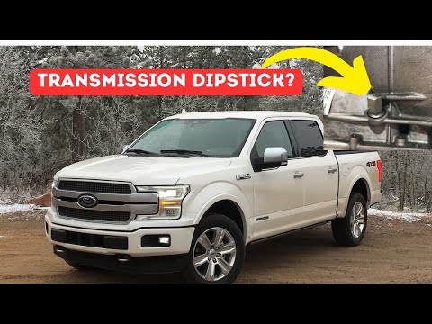 Ford F150 2015-2020: Does 6R80 transmission have a dipstick?