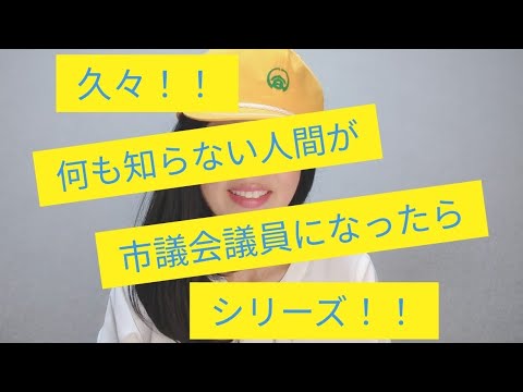 『何も知らない人間が、市議会議員になったらシリーズ！』