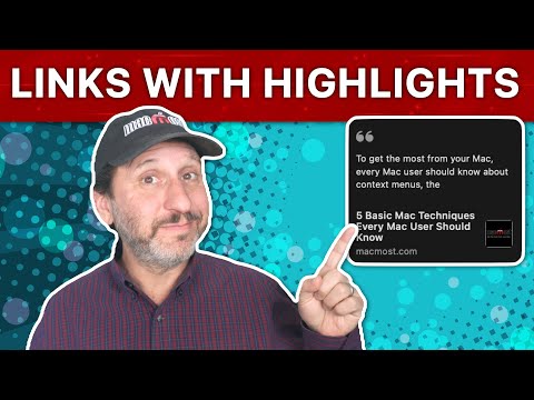 Using Links With Highlights On Mac and iPhone