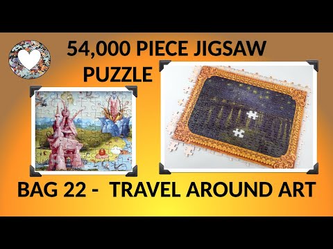 Bag 22 Section 6 of EPIC 54,000 Piece Jigsaw Puzzle: Travel Around Art from Grafika