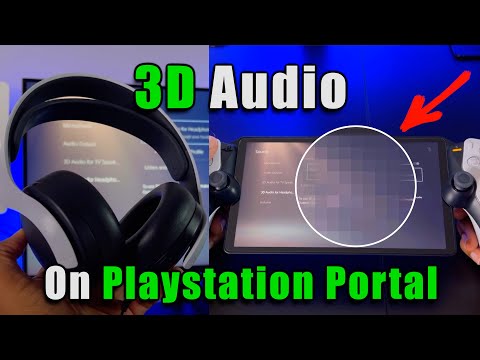 How To Enable 3D Audio On Playstation Portal