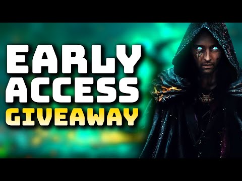 🔴PATH OF EXILE 2 WE ARE IN!!! - CREATING A CRACKED BLOOD MAGE - GIVEAWAY EARLY ACCESS!!!