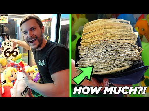 Collecting SO MUCH Money From Our Claw Machines!