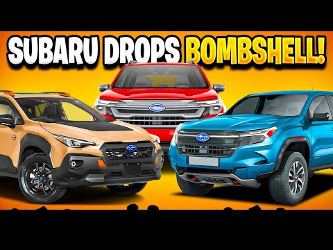 Subaru Drops BOMBSHELL - 6 Dirt Cheap Models Hitting The Market in 2025!