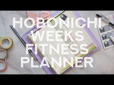 Fitness Planner Setup | Hobonichi Weeks