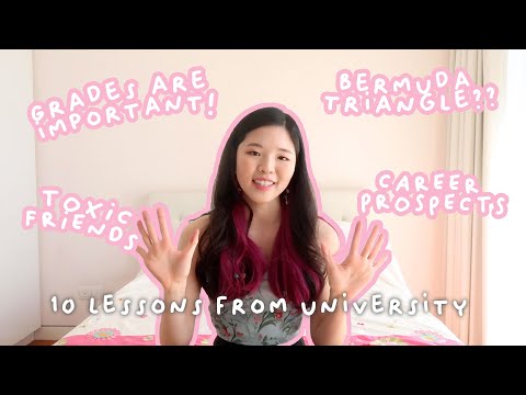 The lessons I wish I knew in Uni 🎓 My experience at NTU Singapore