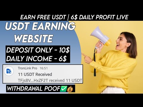 New USDT Site 2024 | Best Usdt Investment Website | New Usdt Mining Site | New Usdt Earning Website