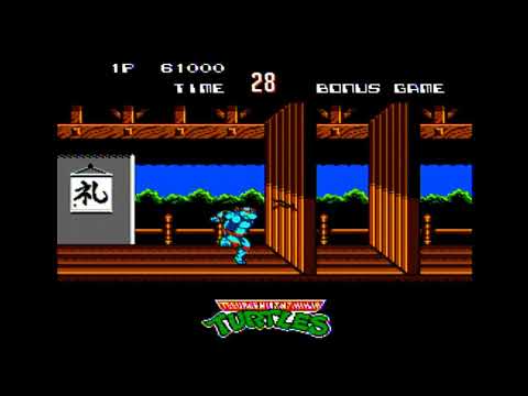 Teenage Mutant Ninja Turtles Tournament Fighters NES - No Rounds Lost (Raphael)