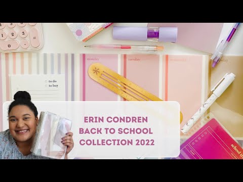 *NEW* ERIN CONDREN BACK TO SCHOOL