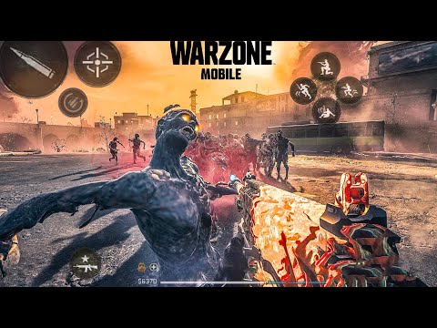 COD MOBILE WARZONE ZOMBIES MODE ANDROID GAMEPLAY