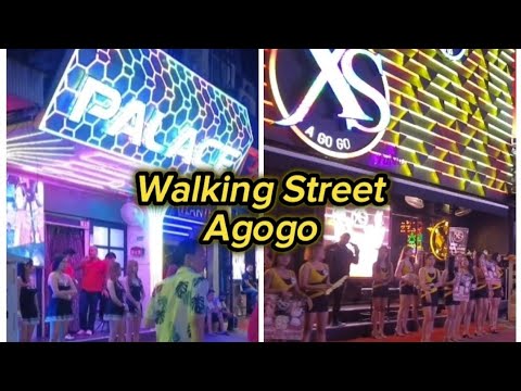 芭提雅步行街体验Walking Street agogo experience