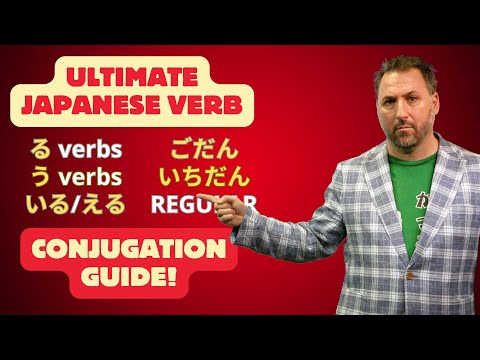 Ultimate Guide to Conjugating ANY JAPANESE VERB!