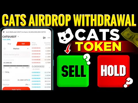 Cats Token Not Received ? | Cats Coin Hold Or Sell After Listing ? | Cats Airdrop New Update