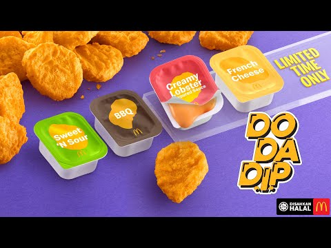 DoDaDip with 4 Exciting Sauces