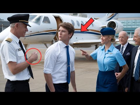 Pilot Kicks Out Barron Trump from Private Jet, His Phone Call Gets Him Fired in Minutes...