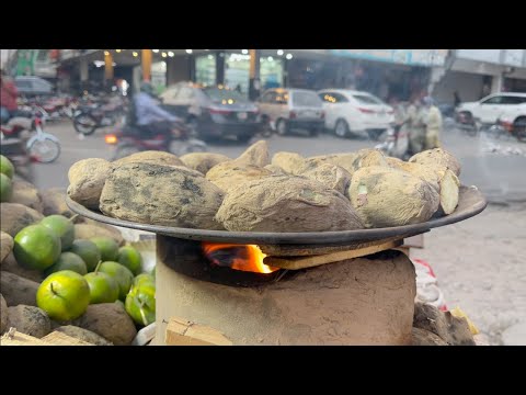 People wait all year for this winter snack - Street Food Pakistan