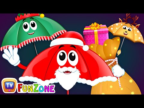 Christmas Rain Rain Go Away Song - ChuChu TV Funzone Christmas Rhymes for Kids & Toddlers