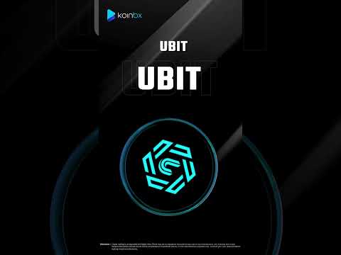 New Listing Alert! Get ready to trade #UBIT! #KoinBX #listing #token